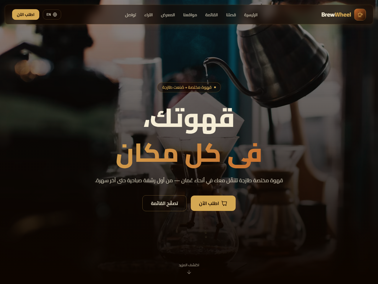 صفحة هبوط احترافية